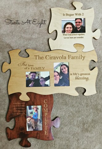 Wall Puzzle Photo Plaque