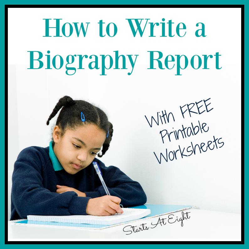 how to write a biography essay about someone else