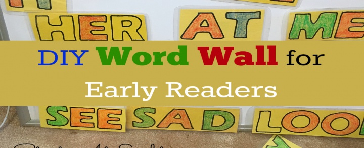 DIY Word Wall for Early Readers