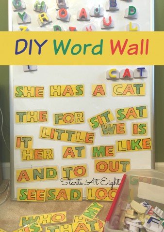 DIY Word Wall