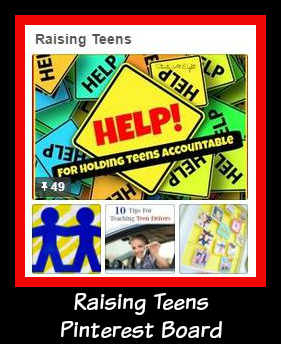 Raising Teens Pinterest Board