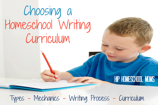 Choosing a Homeschool Writing Curriculum