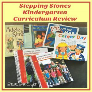 Stepping Stones Kindergarten Curriculum Review from Starts At Eight