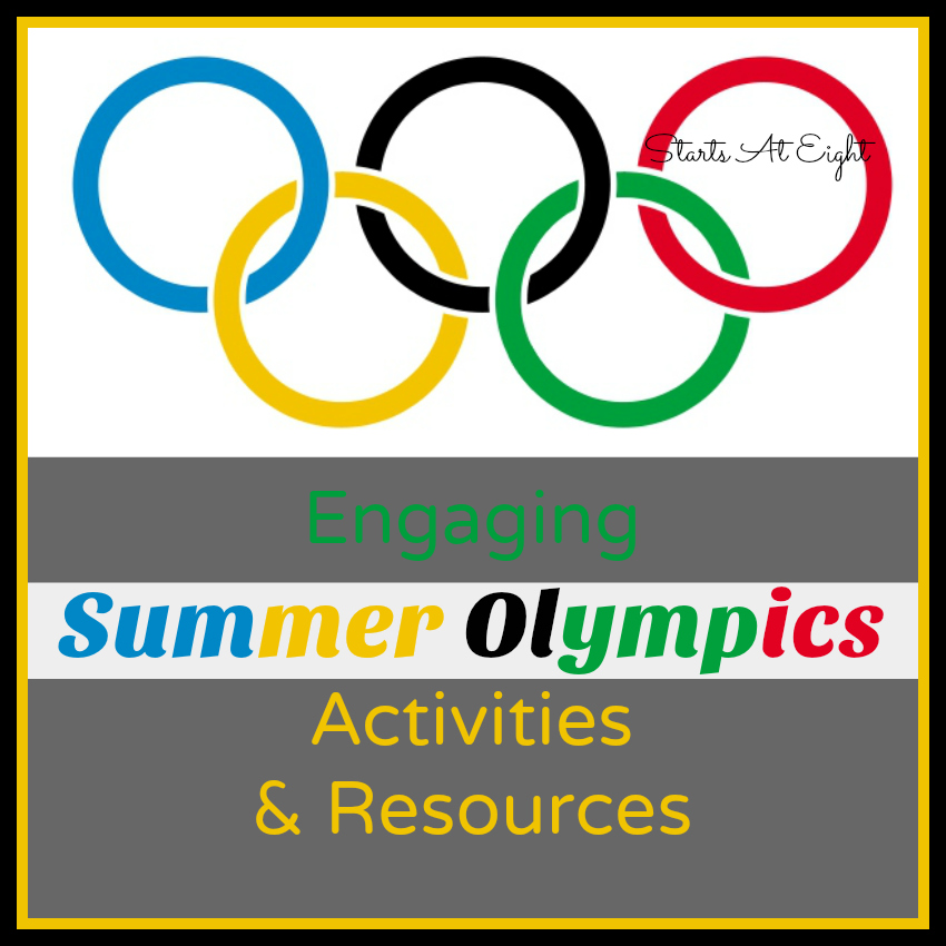 Engaging Summer Olympics Activities & Resources from Starts At Eight