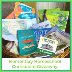 Elementary Homeschool Curriculum Giveaway from Starts At Eight Elementary Homeschool Curriculum Giveaway from Starts At Eight