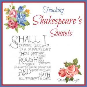 Teaching Shakespeare Sonnets from Starts At Eight
