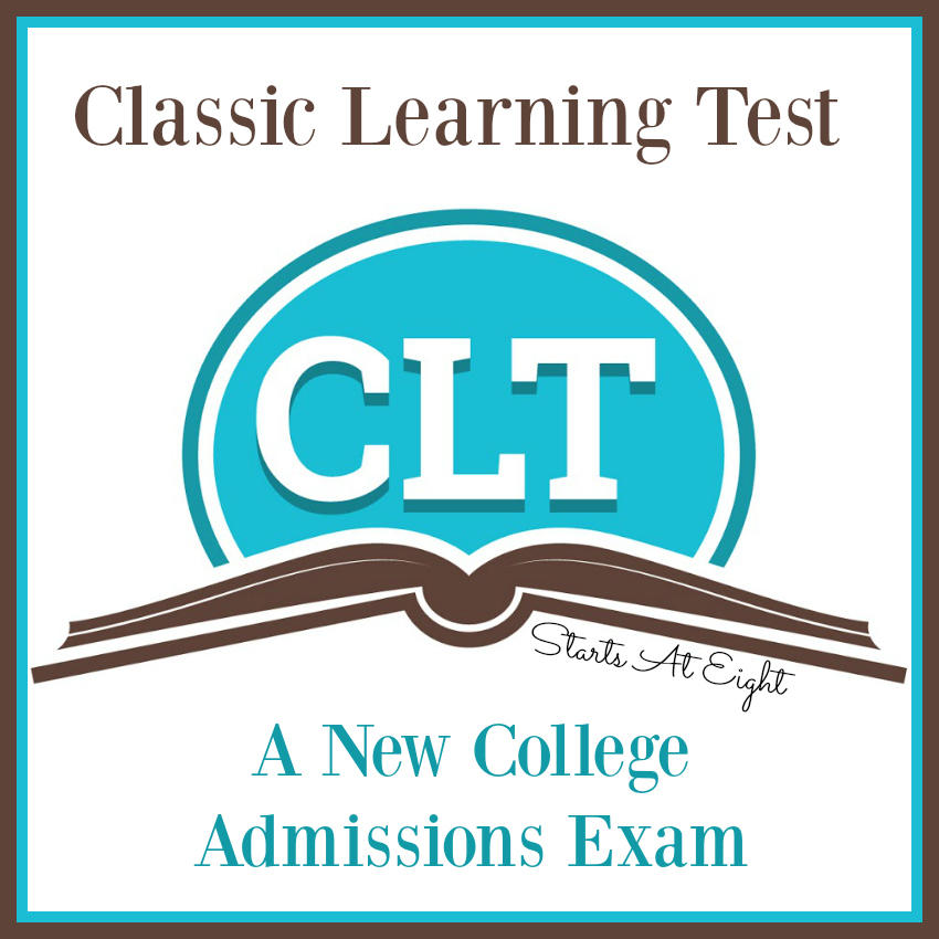 The CLT: A New College Admissions Exam from Starts At Eight