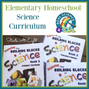 Elementary Homeschool Science Curriculum - Real Science-4-Kids from Starts At Eight