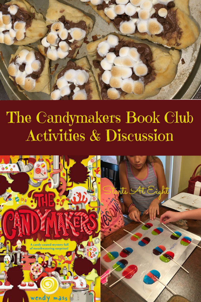 The Candymakers Book Club - Activities & Discussion from Starts At Eight