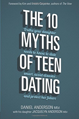 The 10 Myths of Teen Dating from Starts At Eight is a practical parenting book to help parents of teens navigate teen dating. Build a relationship with your teen, keep open communication, and check out these tips!