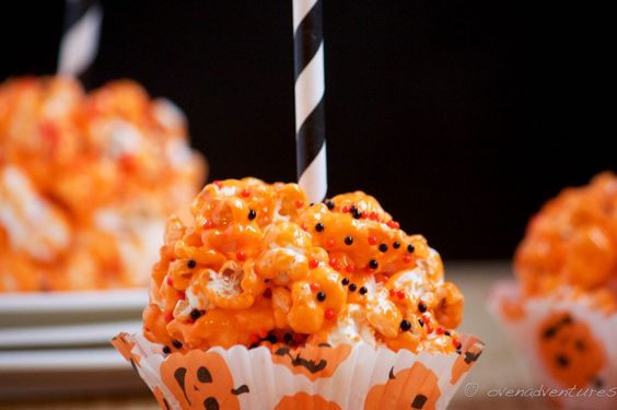 5 Kid Friendly Halloween Snacks from Starts At Eight. These Kid Friendly Halloween Snacks are sure to be unique & interesting treats that kids will absolutely love! Get your kids in the kitchen and get cooking!