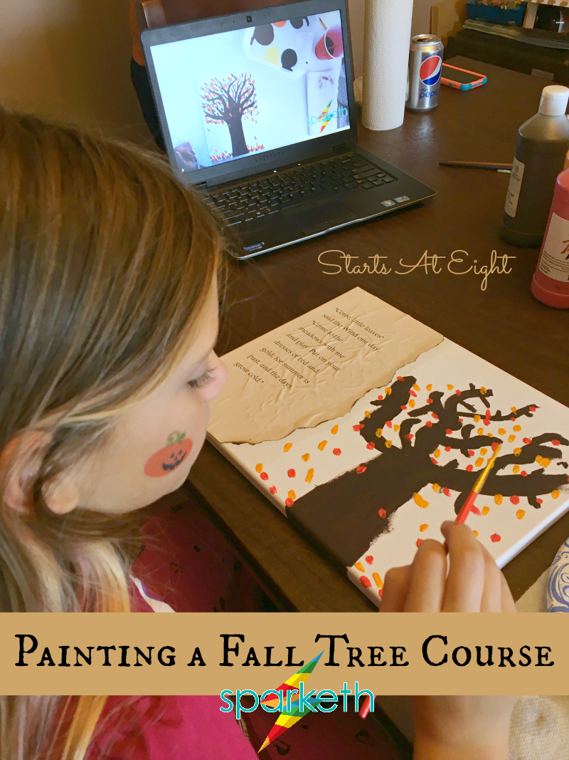 Painting a Fall Tree Course