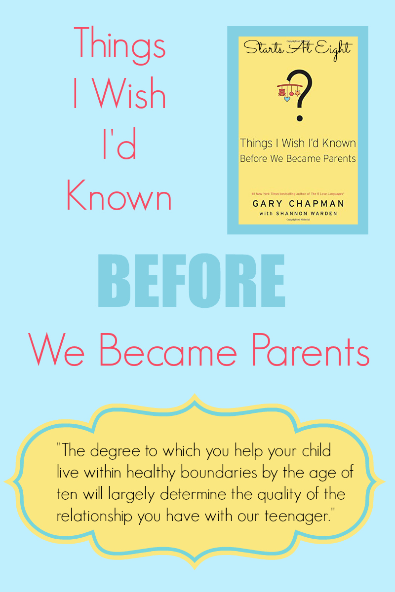 Things I Wish I'd Known Before We Became Parents from Starts At Eight. A practical guide for navigating some of the tough parenting moments you might not have thought of. A great parenting help for new and even more experienced parents!