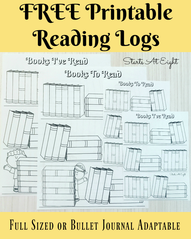 Printable Blank Reading Log Template PDF