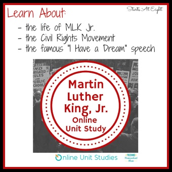 Martin Luther King Jr Online Unit Study