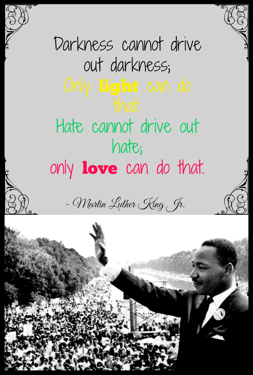 Martin Luther King Jr. Quote from Starts At Eight