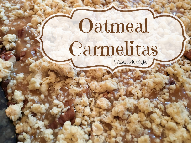 Oatmeal Carmelitas Recipe from Starts At Eight