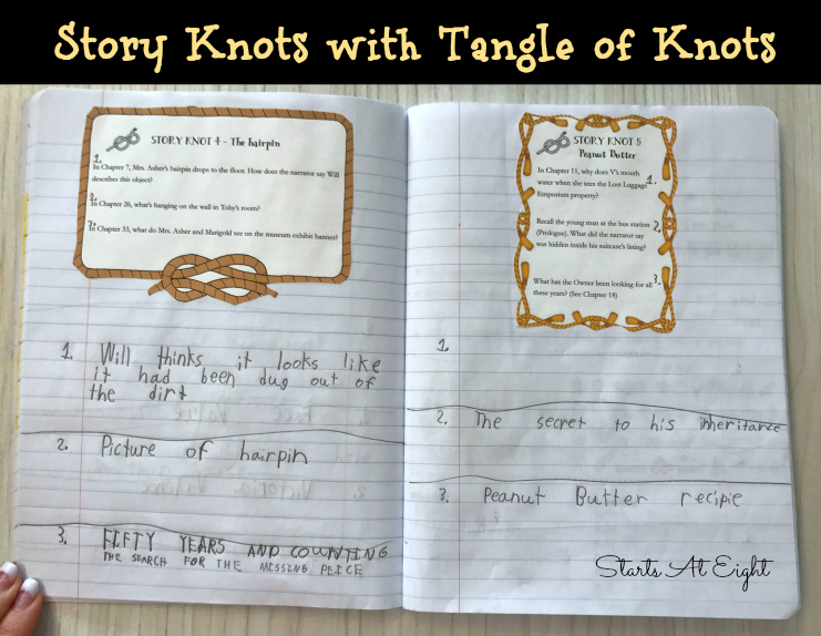 Story Knots (Discussion Questions) with Tangle of Knots