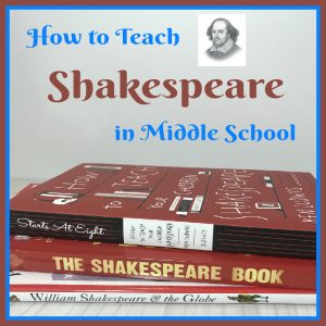 How to Teach Middle School Shakespeare from Starts At Eight. Teaching Middle School Shakespeare can be easy and a fun with a few simple resources & a little time spent learning the nuances of Shakespearean Language.