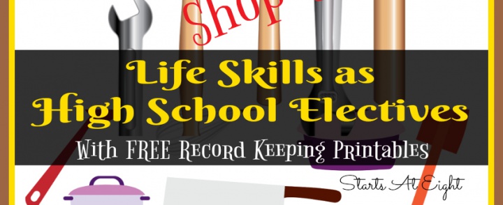 Life Skills as High School Electives: Home Economics and Shop Class