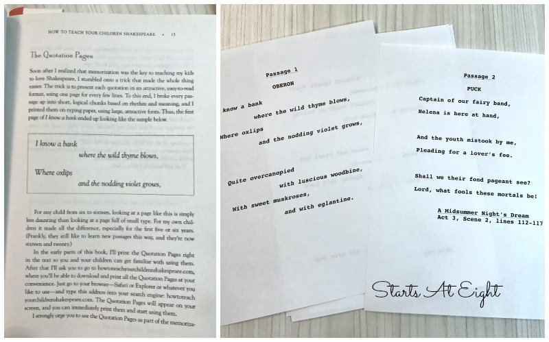 How to Teach Middle School Shakespeare from Starts At Eight. Teaching Middle School Shakespeare can be easy and a fun with a few simple resources & a little time spent learning the nuances of Shakespearean Language.