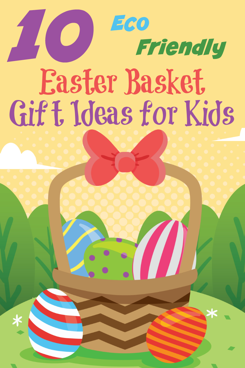 10 Eco-Friendly Easter Basket Gift Ideas for Kids from Starts At Eight offers up some creative, fun, and Earth friendly options to include in your kids Easter Baskets this year! Easter Basket Ideas for boy and Easter Basket Ideas for Girls!