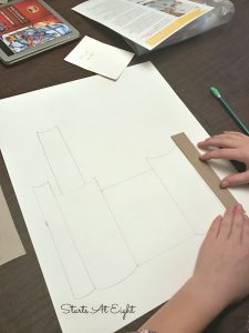 Homeschool Art Project: Draw a Castle from Starts At Eight