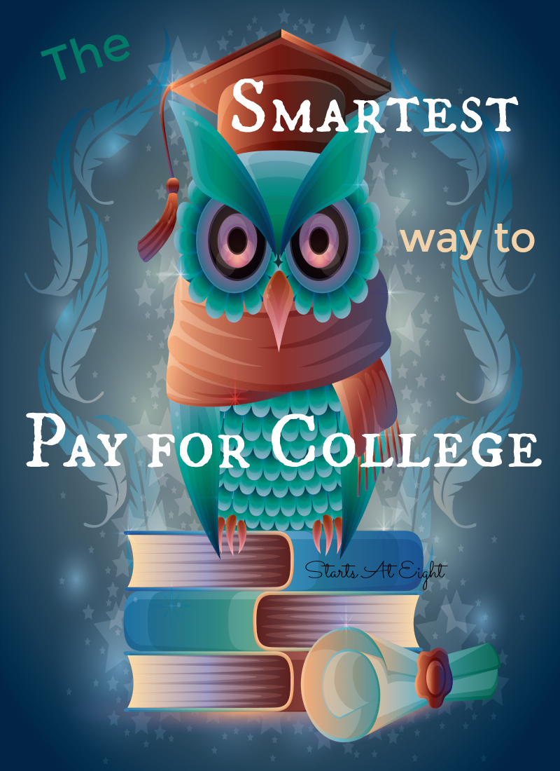 The Smartest Way to Pay for College from Starts At Eight. Anthony ONeal, author of Graduate Survival Guide: 5 Mistakes You Can’t Afford to Make in College talk about the smartest way to pay for college.