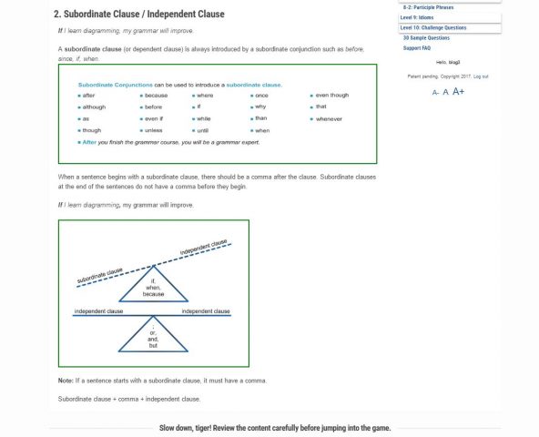 Homeschool Sentence Diagramming Practice Using Learn With Diagrams from Starts At Eight. Homeschool Sentence Diagramming Practice with Learn with Diagrams is an interactive, online sentence diagramming program for kids.