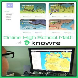 Knowre Online Math from Starts At Eight. Knowre high school online math offers upper level math instruction and practice via a fun and engaging video game style format.