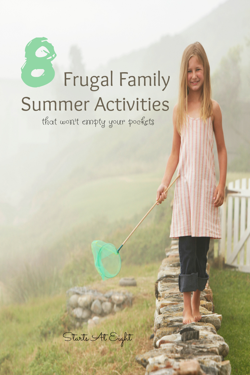8 Frugal Family Summer Activities {that won't empty your pockets} from Starts At Eight offers up fun and inexpensive options for you to enjoy with your family this summer.