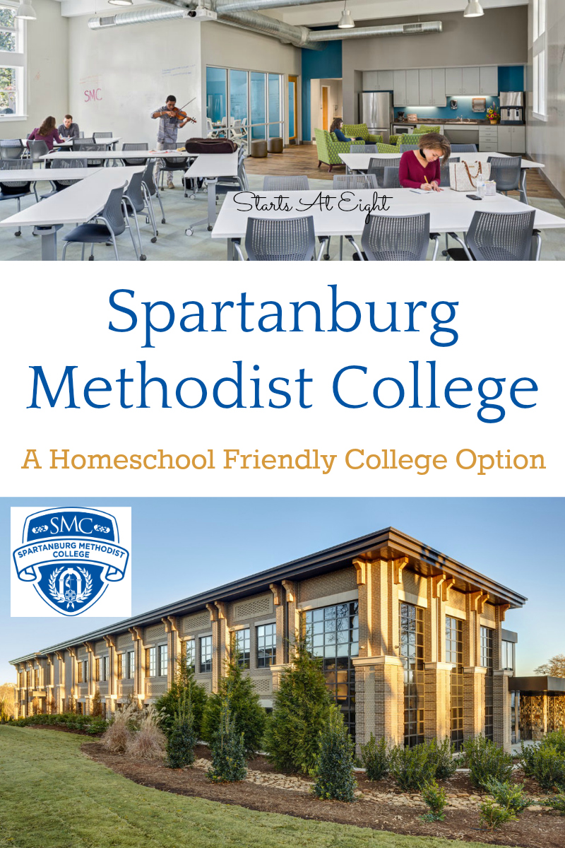 Spartanburg Methodist College - A Homeschool Friendly College Option from Starts At Eight. Spartanburg Methodist College is a homeschool friendly two year college offering small class sizes and personal attention.