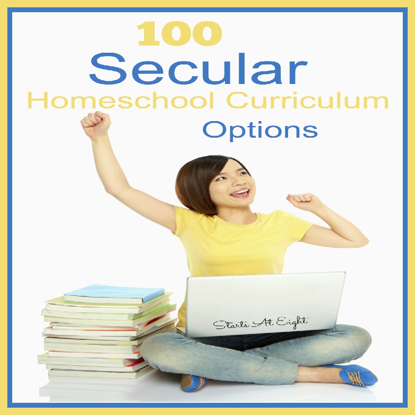 100 Secular Homeschool Curriculum Options