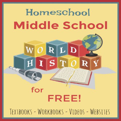 Homeschool Middle School World History for FREE! from Starts At Eight. Homeschool Middle School World History for FREE with these quality resources, includes videos, printables, full text, interactive websites and more!