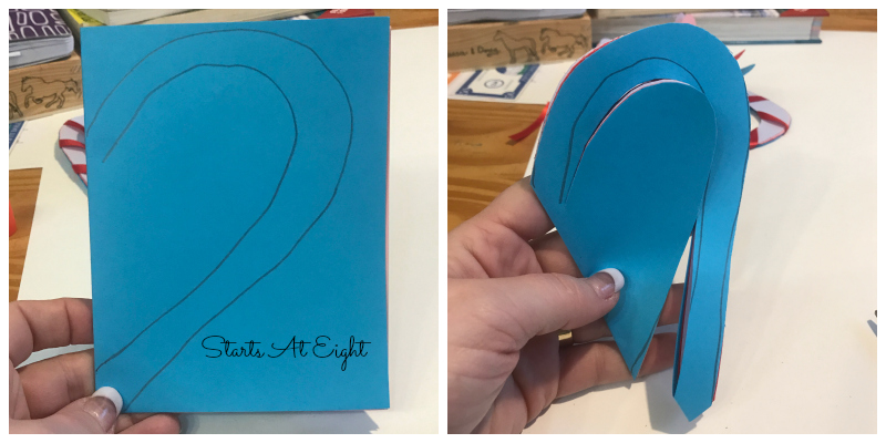 DIY Valentine: Paper Heart Books from Starts At Eight are fun and easy to create and offer a variety of creative variances to alter colors and length of book.