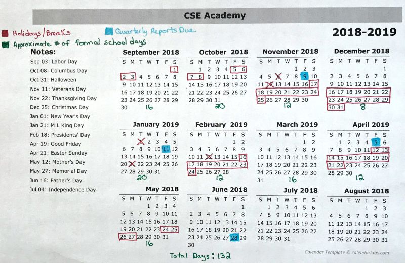 Planning a 4 Day Homeschool Week from Starts At Eight includes reasons why you might choose to school 4 days a week as well as a method and printables for planning!