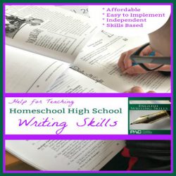 Help for Teaching Homeschool High School Writing Skills from Starts At Eight is as easy as picking up Paradigm Accelerate Curriculum's High School Writing Course: English Writing Skills. It's easy to implement, self-directed and affordable!