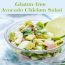 Gluten-free Avocado Chicken Salad from Starts At Eight. This Avocado Chicken Salad recipe is a modern twist on the classic summer staple and is packed with nutrition and flavor. It's also easy to make, gluten-free, grain-free, Paleo friendly and versatile!
