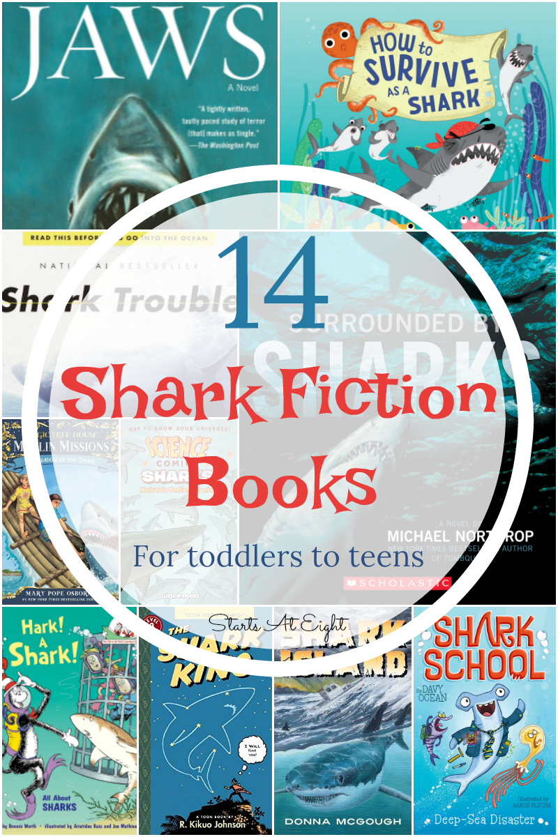 This Super Shark Books Collection consists of books we have loved throughout the years as my son has grown from toddler to teen. Shark fiction, shark non-fiction, comics, poetry and more. If you have a shark lover you will want to Pin this one for later!