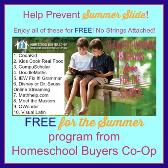 Help Prevent Summer Slide with these Programs – FREE for the Summer