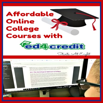 Affordable Online College Courses with Ed4Credit