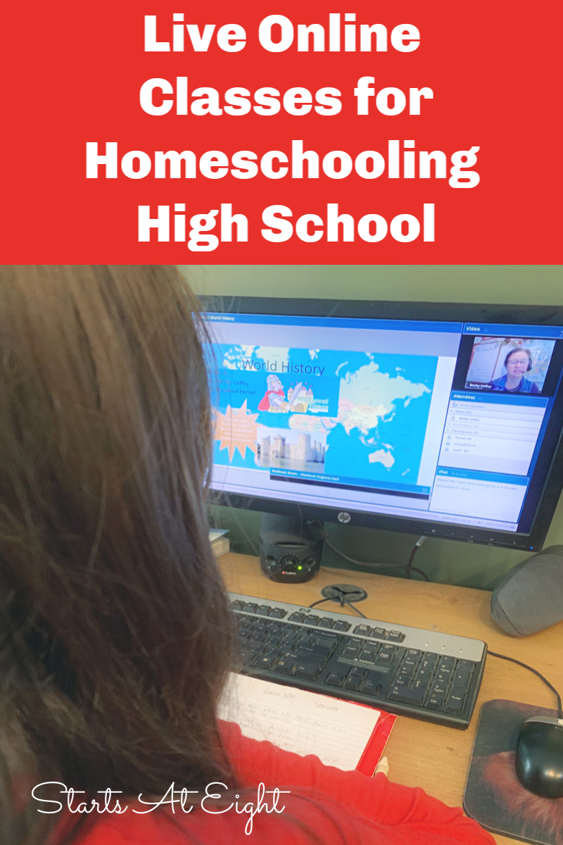 Live online classes for homeschooling high school from Big River Academy. Big River Academy offers live online classes for grades 5-12. English, Math, Foreign Language, History, Electives and more. A Review from Starts At Eight