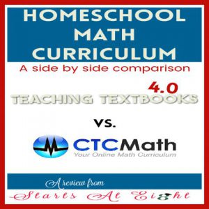 Teaching Textbooks 4.0 vs. CTCMath