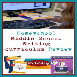 Homeschool Middle School Writing Curriculum Review from Starts At Eight