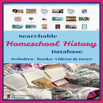 Searchable Homeschool History Database
