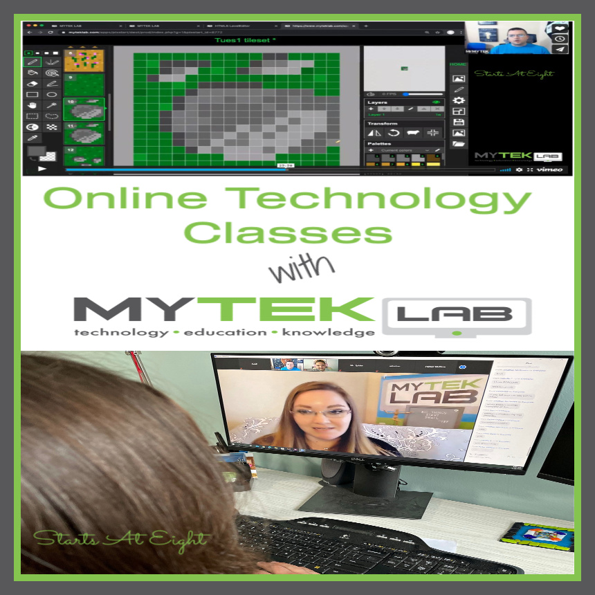 Online Technology Classes with MYTEK LAB - A Review from Starts At Eight