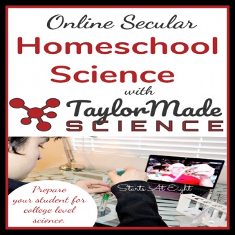 Online Secular Homeschool Science with Taylor Made Science