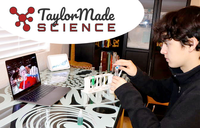 Taylor Made Science offers secular, lab-based science courses that promote science literacy and critical thinking skills. Prepare your student for college and for life!