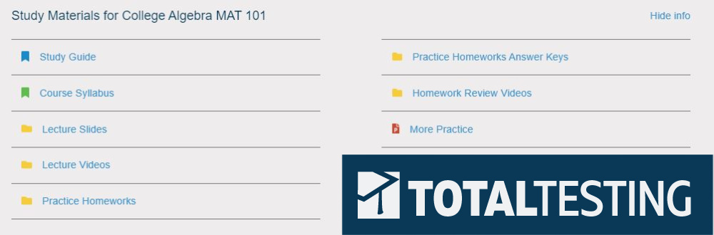 Earn an Online College Degree with Total Testing from Daemen College. In as little as 10 months your high schooler can complete 75% of their bachelor's degree!