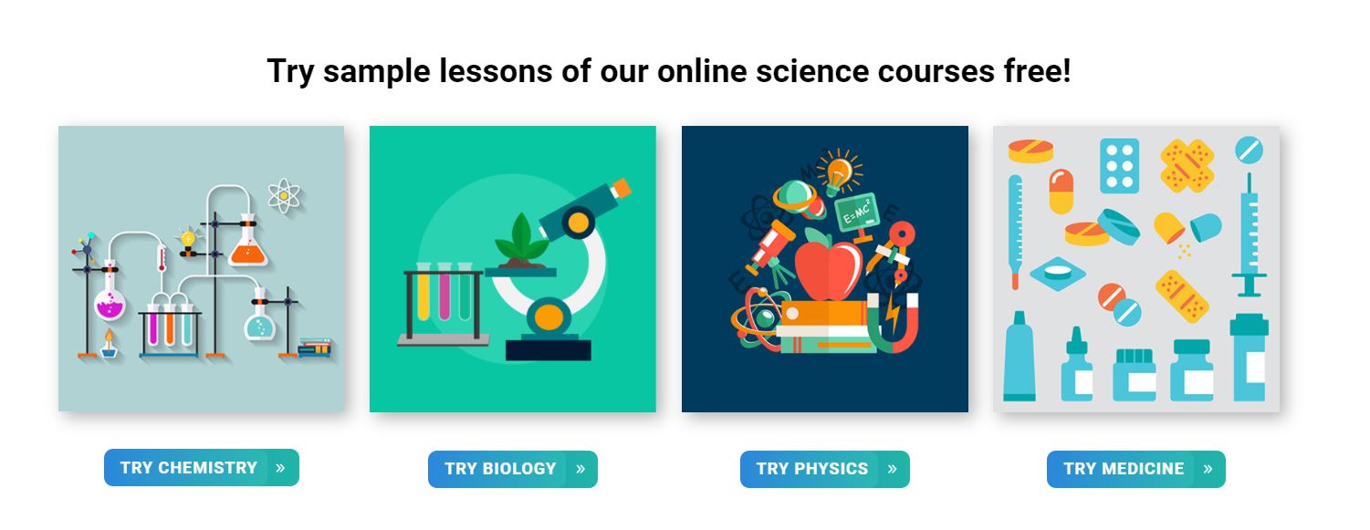 Online Homeschool High School Biology with Fascinating Education flips the teaching process by approaching science through the "right-hemisphere" of the brain. Using simple, colorful illustrations, supplemented with attached audio files to teach high school biology concepts. A review from Starts At Eight 